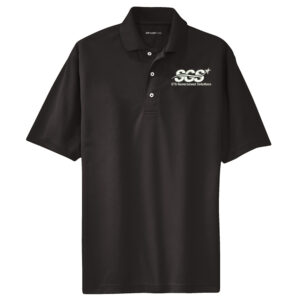 SGS Government Solutions Sport-Tek Dri-Mesh Polo Men-Black