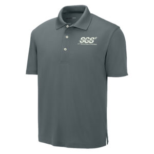 SGS Government Solutions Sport-Tek Dri-Mesh Polo Men-Steel