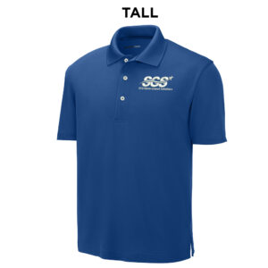 SGS Government Solutions Sport-Tek Tall Dri-Mesh Polo-Royal