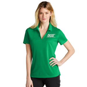 SGS Government Solutions Nike Ladies Dri-FIT Micro Pique 2.0 Polo-Lucide Green