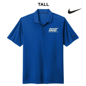 SGS Government Solutions Nike Dri-FIT TALL Micro Pique 2.0 Polo-Game Royal
