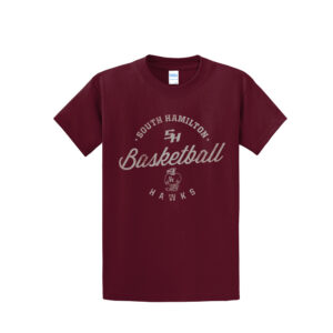 SH Boys BB Tall Cotton Short Sleeve Tee-Cardinal