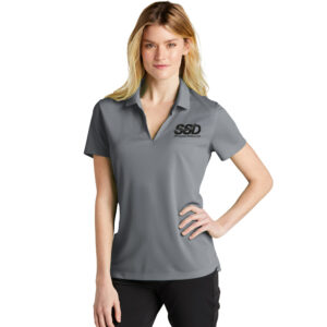 STS Systems Defense Nike Ladies Dri-FIT Micro Pique 2.0 Polo-Cool Grey