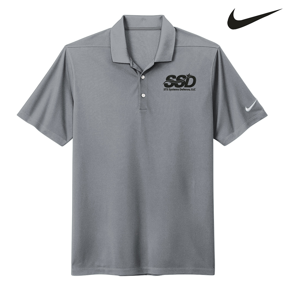 STS Systems Defense Nike Dri-FIT Micro Pique 2.0 Polo Men-Cool Grey