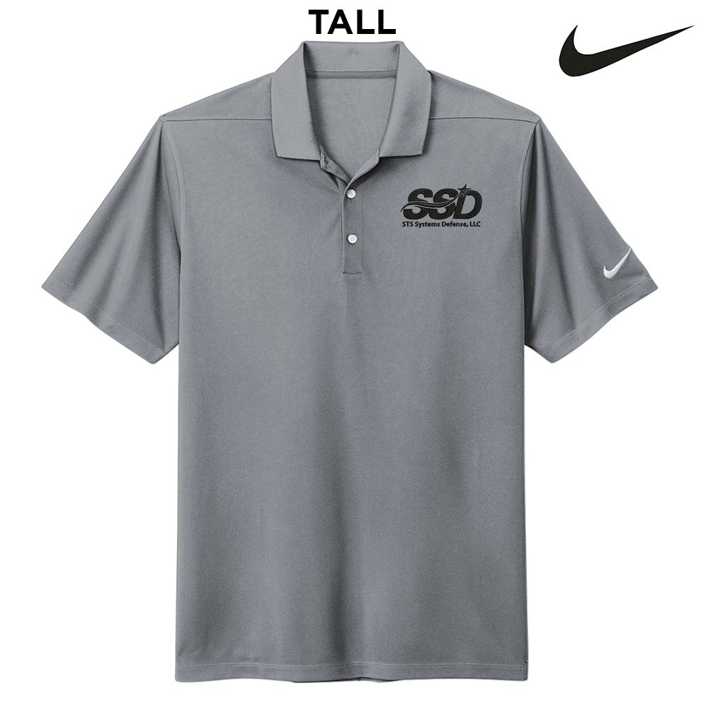 STS Systems Defense Nike Dri-FIT TALL Micro Pique 2.0 Polo-Cool Grey