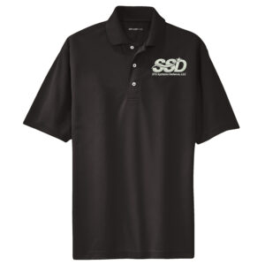 STS Systems Defense Sport-Tek Dri-Mesh Polo Men-Black