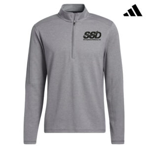 STS Systems Defense Adidas 3-STRIPE 1/4 zip layering pullover – GREY MELANGE (L or 2X only)