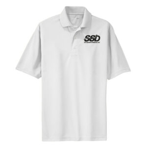 STS Systems Defense Sport-Tek Dri-Mesh Polo Men-White
