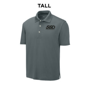 STS Systems Defense Sport-Tek Tall Dri-Mesh Polo-Steel
