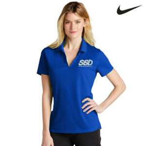 STS Systems Defense Nike Ladies Dri-FIT Micro Pique 2.0 Polo-Game Royal