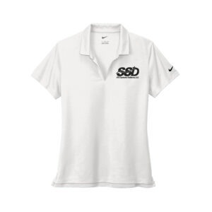 STS Systems Defense Nike Ladies Dri-FIT Micro Pique 2.0 Polo-White
