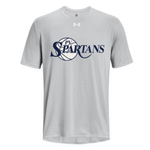 Spartans Boys BB Under Armour short sleeve Men’s Team Tech Tee-Mod Grey