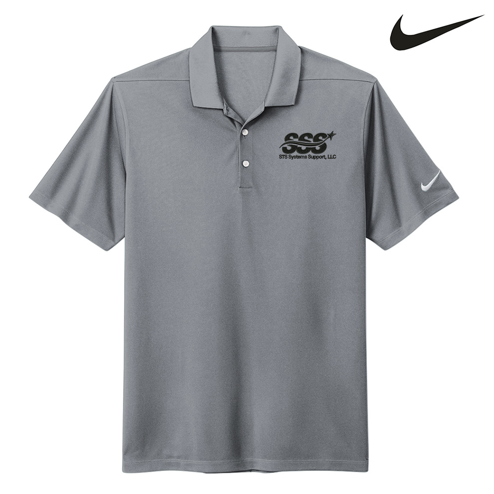STS Systems Support Nike Dri-FIT Micro Pique 2.0 Polo Men-Cool Grey