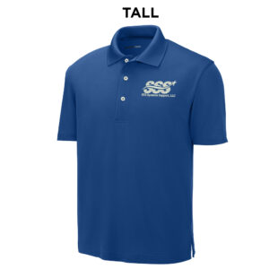 STS Systems Support Sport-Tek Tall Dri-Mesh Polo-Royal