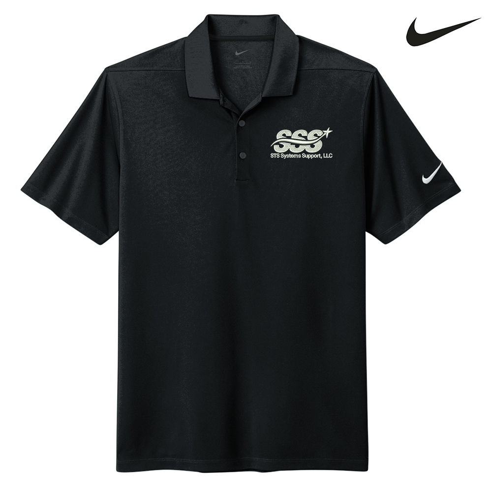 STS Systems Support Nike Dri-FIT Micro Pique 2.0 Polo Men-Black