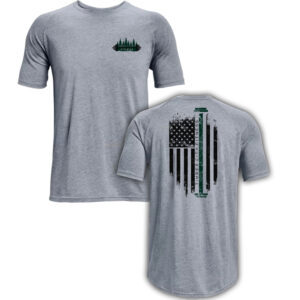Timber City Fitness Under Armour Cotton Blend Tee Men-Steel Grey
