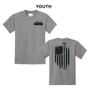 Timber City Fitness Youth Short Sleeve Tee-Athletic Heather