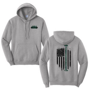 Timber City Fitness Unisex Fleece Hooded Sweatshirt-Athletic Heather