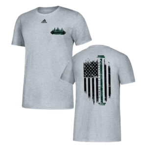 Timber City Fitness Adidas Fresh Badge of Sport short sleeve 100% ringspun cotton Tee – Medium Grey Heather