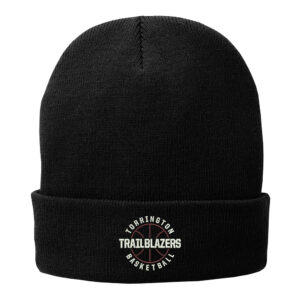 Torrington BB Port Company Fleece Lined Knit stocking Cap-Black