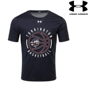 Torrington BB Men Under Armour Tech Short Sleeve Tee-Black