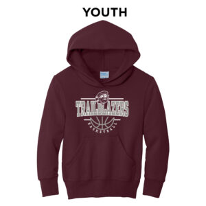 Torrington BB Youth Fleece Hooded Sweatshirt-Maroon