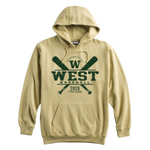 Trojan Baseball Club Unisex Fleece Cotton Hooded Sweatshirt-Vegas