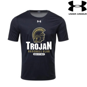 Trojan Baseball Club Under Armour short sleeve Men’s Team Tech Tee-Black