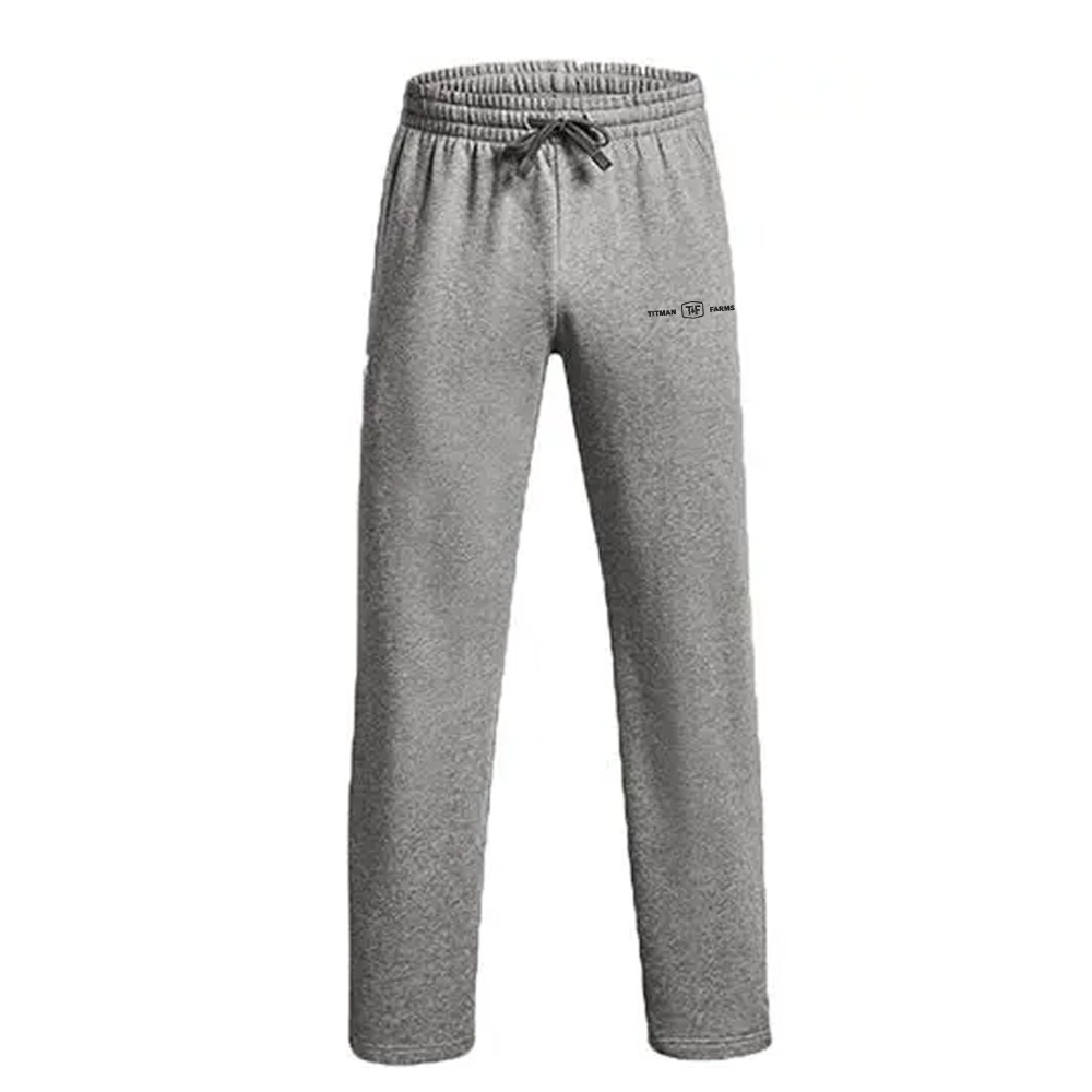 Titman Farms Under Armour Men's UA Rival Fleece Pants-Castle Rock Heather
