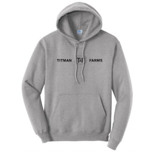 Titman Farms Unisex Fleece Crewneck Sweatshirt-Athletic heather