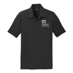 US Army Corps of Engineers Port Authority Cotton Touch Performance Polo Men-Black