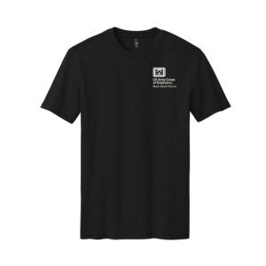 US Army Corps of Engineers Unisex Premium Short Sleeve Tee-Black