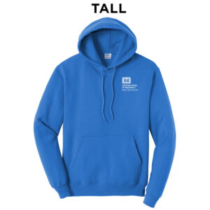 US Army Corps of Engineers Tall Fleece Hooded Sweatshirt-Royal