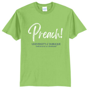 UD Theological Unisex Short Sleeve Tee-Lime