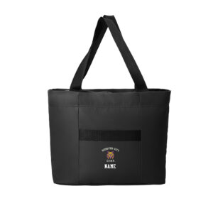 Webster City Lynx Port Authority Matte Carryall Tote-Black