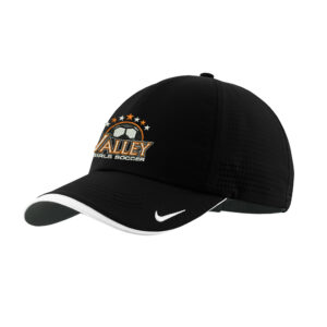 Valley Girls Soccer Nike Dri-FIT Perforated Performance Cap-Black/White