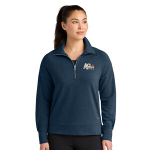Air Control OGIO Women’s Luuma 1/2-Zip-River Blue Navy