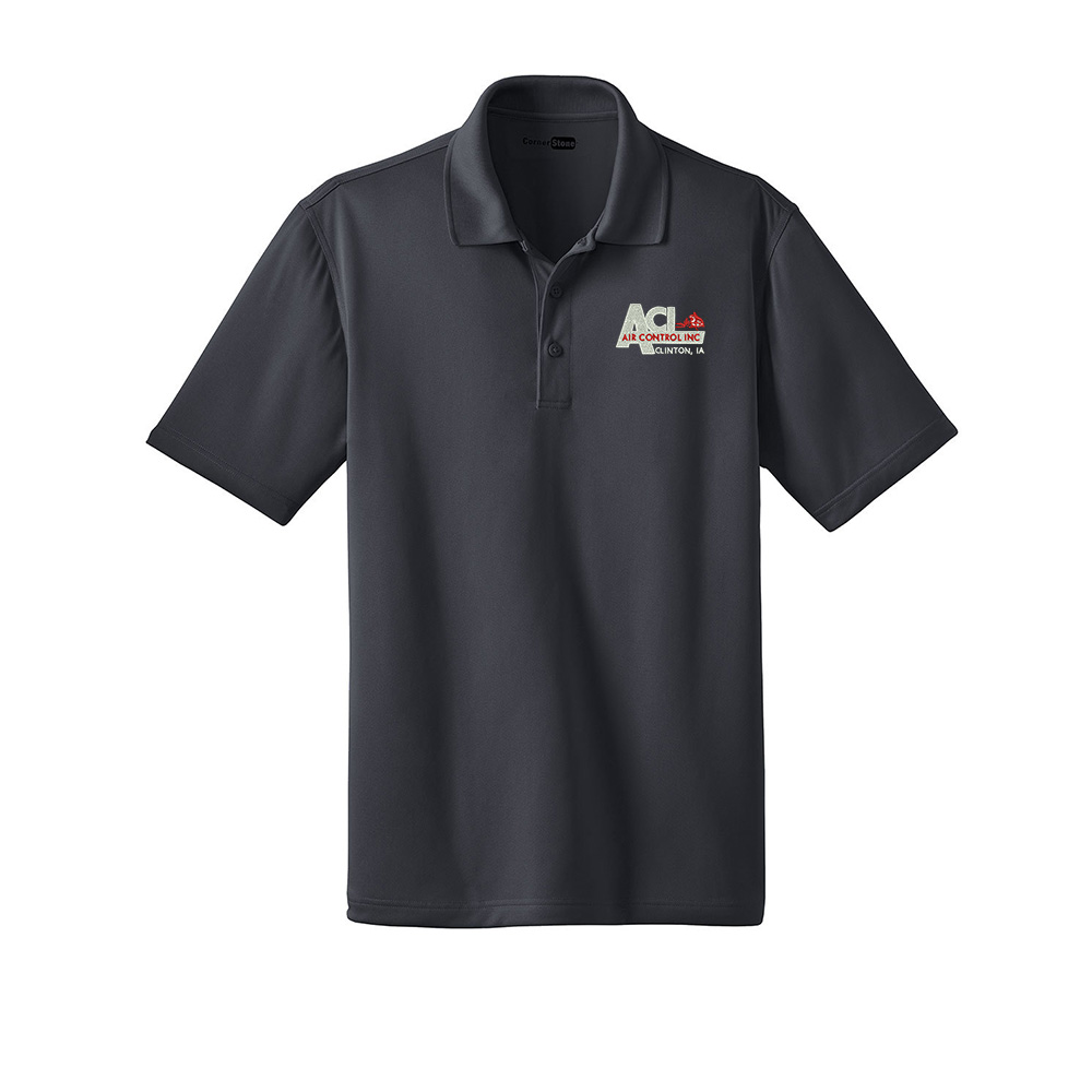 Air Control CornerStone- Select Snag-Proof Polo Men-Charcoal