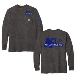 Air Control Carhartt Workwear Pocket Long Sleeve T-ShirtMen-Carbon Heather