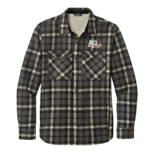 Air Control Eddie Bauer Men Woodland Shirt Jac-Grey Steel Bone