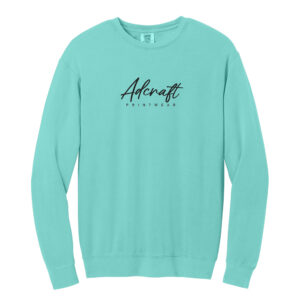 Adcraft Comfort Colors Unisex Lightweight Crewneck Sweatshirt-Chalky Mint