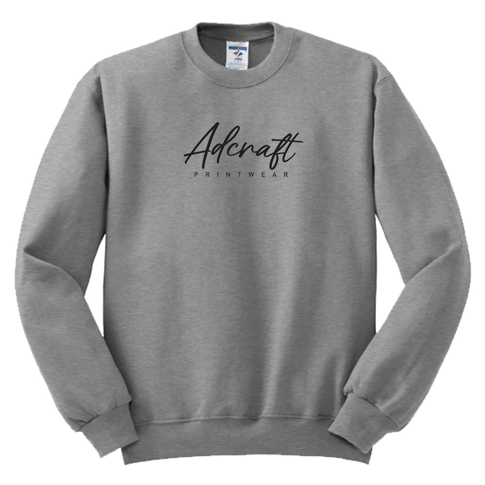 Adcraft Unisex Fleece Crewneck Sweatshirt-Oxford