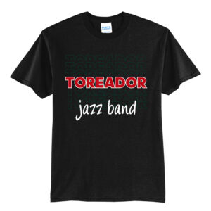 Boone Jazz Band Unisex Short Sleeve Tee-Black