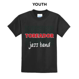 Boone Jazz Band Youth Short Sleeve Tee-Black