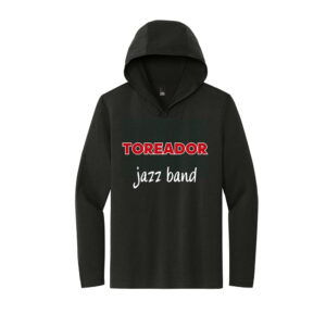 Boone Jazz Band District Made Mens Perfect Tri Long Sleeve Hoodie Tee-Black
