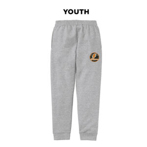 Barnstormers Lightning Youth Core Fleece Jogger-Athletic Heather