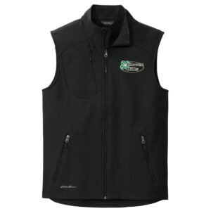 Clover Hills Eddie Bauer Men Stretch Soft Shell Vest-Black