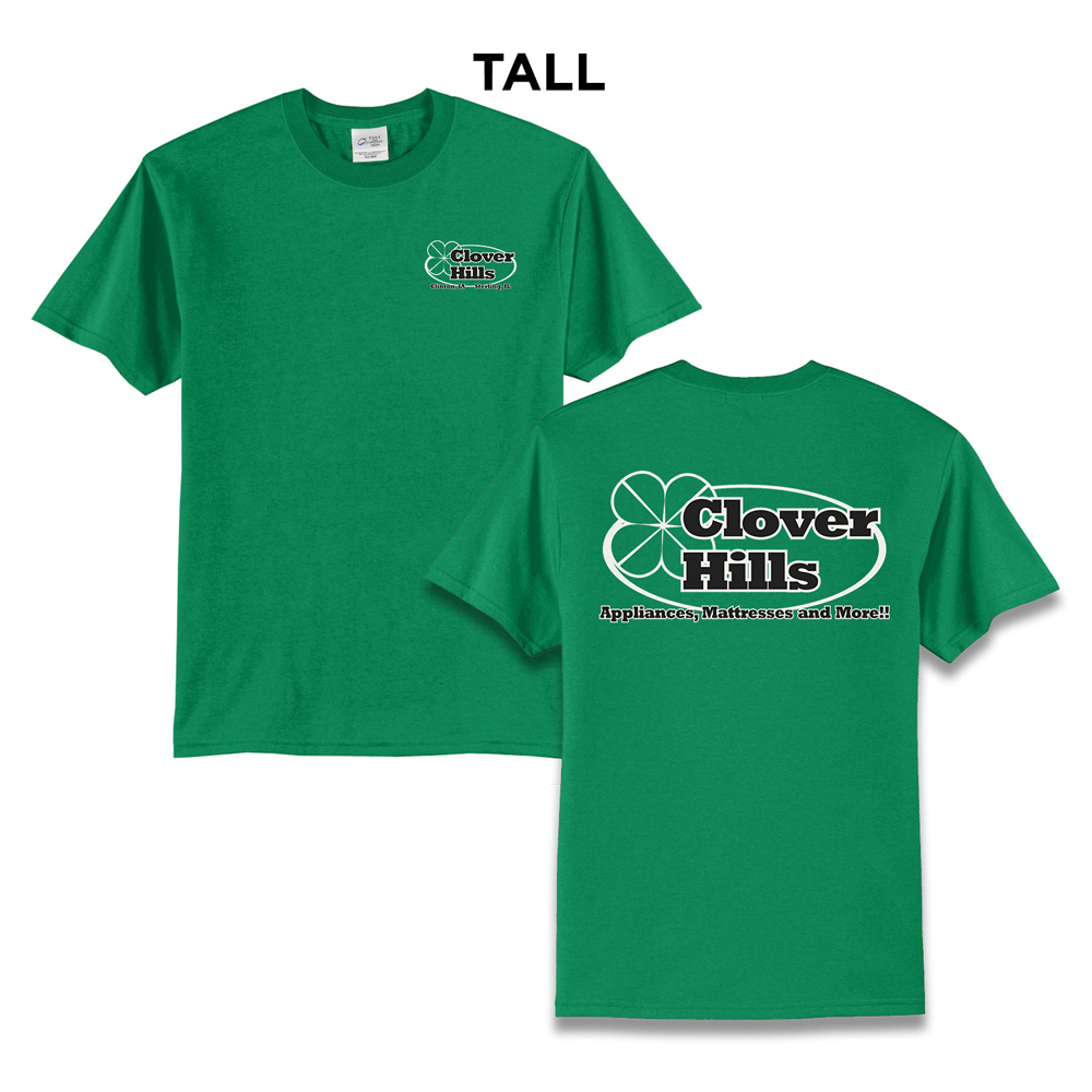 Clover Hills Tall Short Sleeve Tee-Kelly