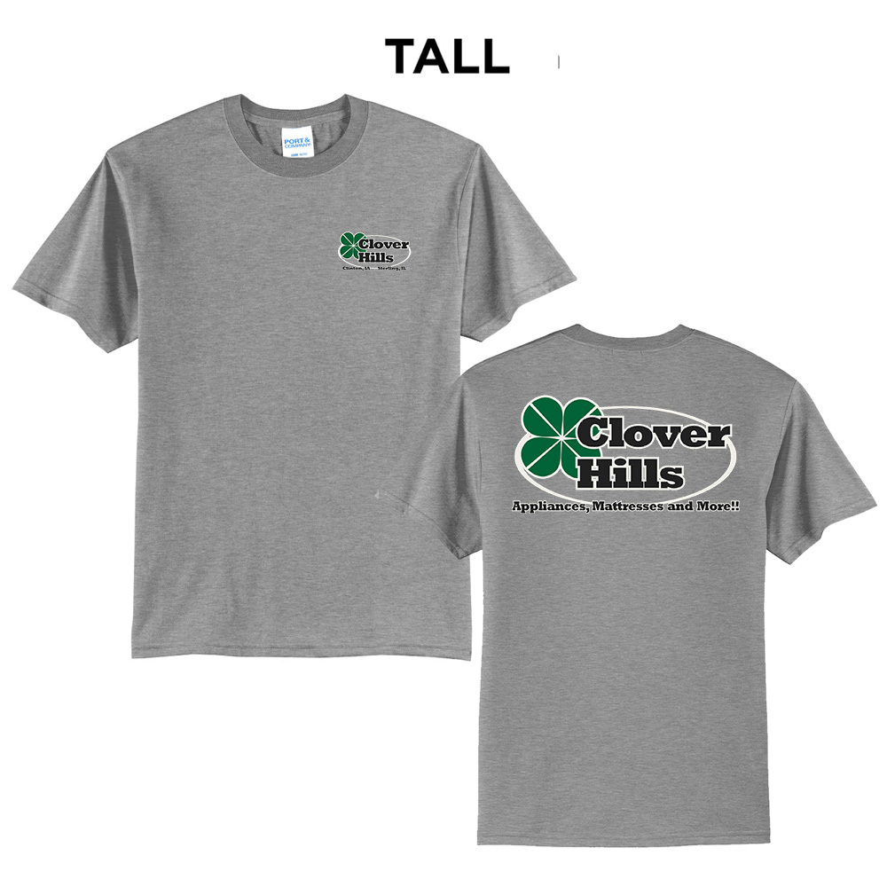 Clover Hills Tall Short Sleeve Tee-Athletic Heather