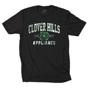 Clover Hills District Perfect Tri-blend  Crew Tee Men-Black Frost